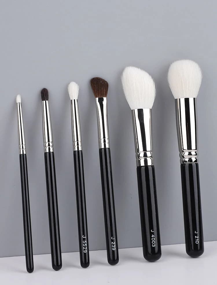 1 pcs hair of round goat fard brushes for angled make-up sculpt brush for make-up side shadow small spot eye detail shade to tip
