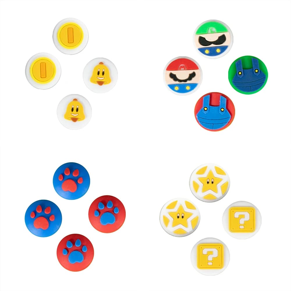 Per Nintendo Switch Joystick Cover Thumb Stick Grip Cap per NS Switch Lite NS Joy-Con Controller JoyCon Gamepad Thumbstick Case