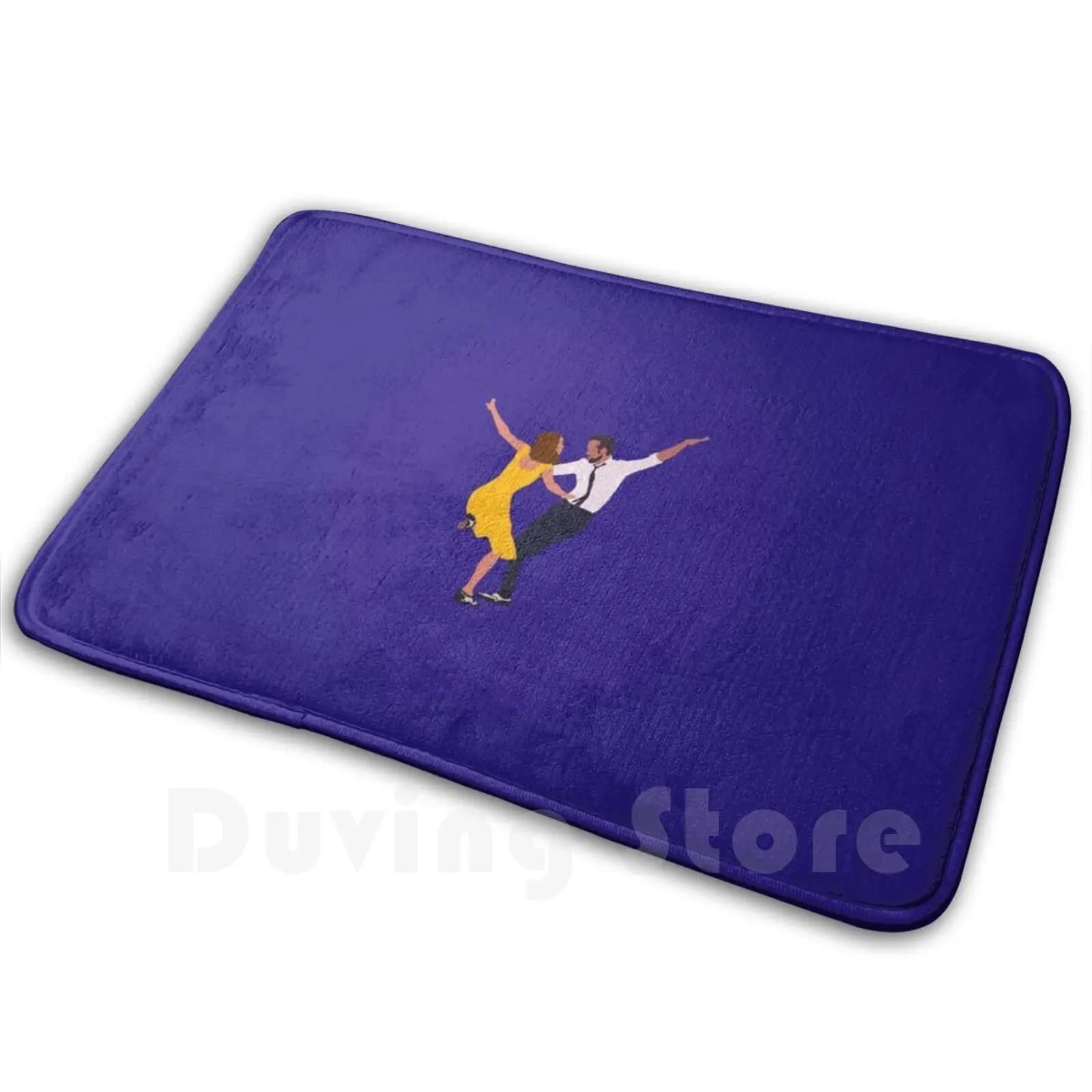 La Land Carpet Mat Carpet Bearing Soft Non-slip Land Ryan Gosling Stone Procreate a beautiful night Beautiful night