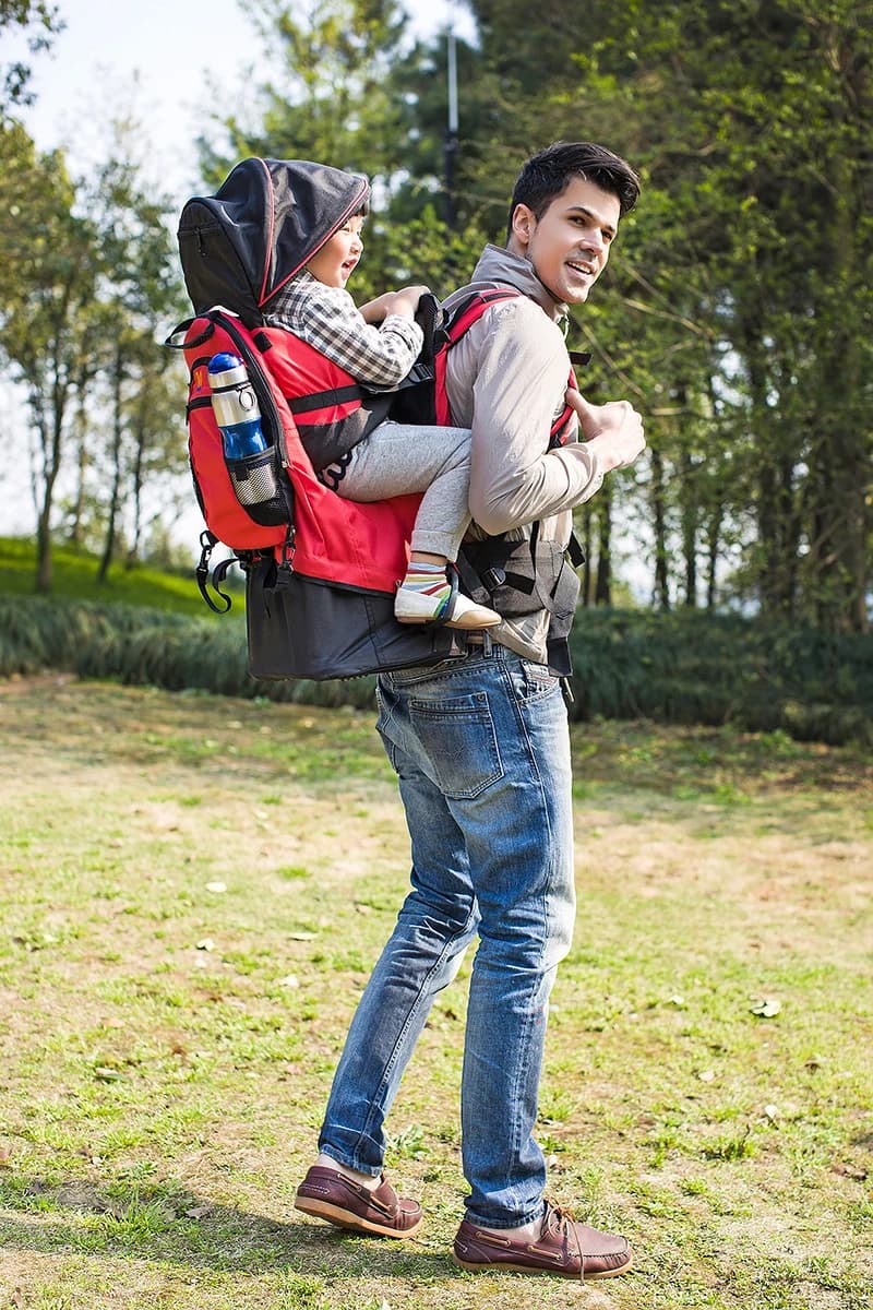2020 Luxury baby carrier zaino escursionismo, fabbrica cinese vende marsupio bambino per il campeggio con parapioggia