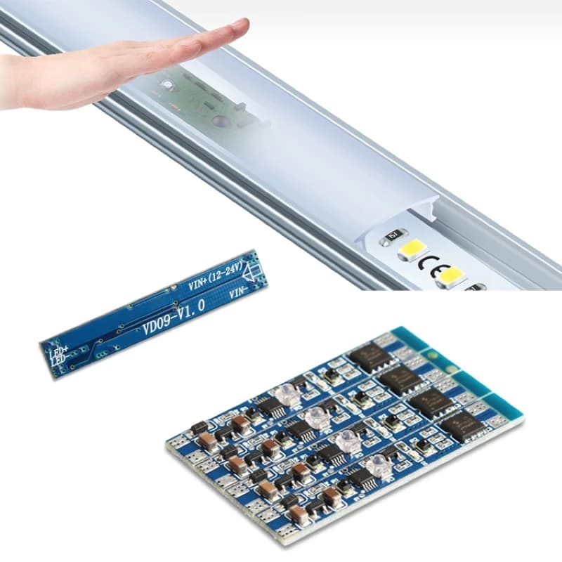 Penetere IC Sensore a infrarossi 12V 24V IR Sensore onda manuale Interruttore Sensori di prossimità di movimento a spazzata manuale per accessori da cucina