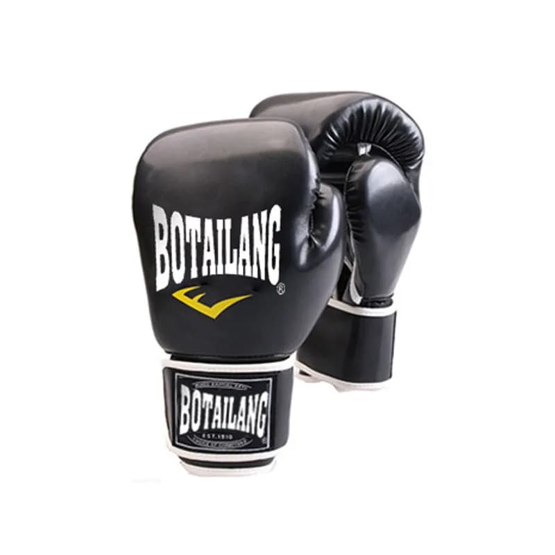 PU Muay Thai Leather Boxing Gloves MMA Kickboxing Training Gloves Sparring Fight 6 8 10 12 OZ for Men and Women