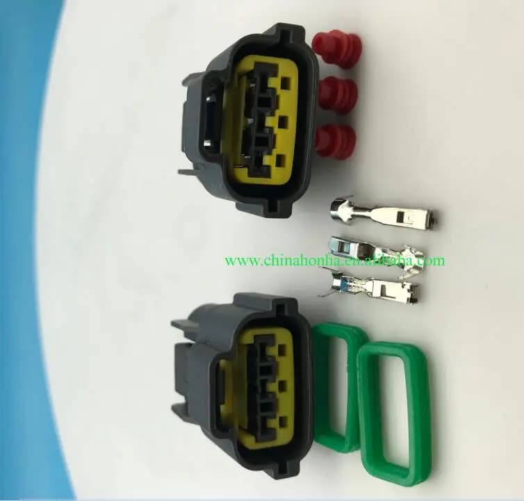 Il trasporto libero 10 pz 3pin Bobina di Accensione Connettore Spina Cablaggio clip Caso sr20 rb20 rb25 rb26