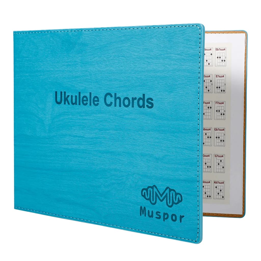 Manuale di accordi per Ukulele portatile con oltre 180 accordi per raccogliere tutto il tono a-ab