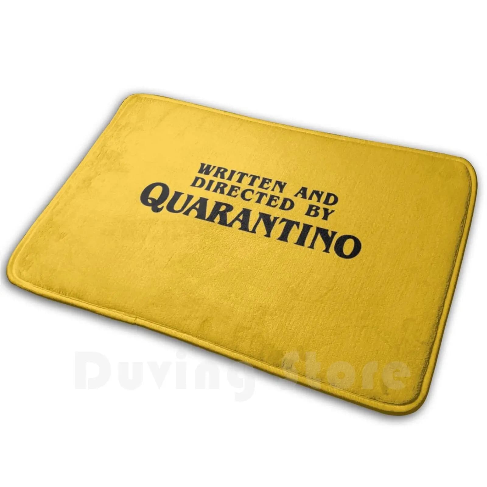 Scritto e diretto da Quarantino Tappeto Tappetino Tappeto Cuscino Morbido Antiscivolo Quarantena Quarentena Quarentena Quarantena 2020
