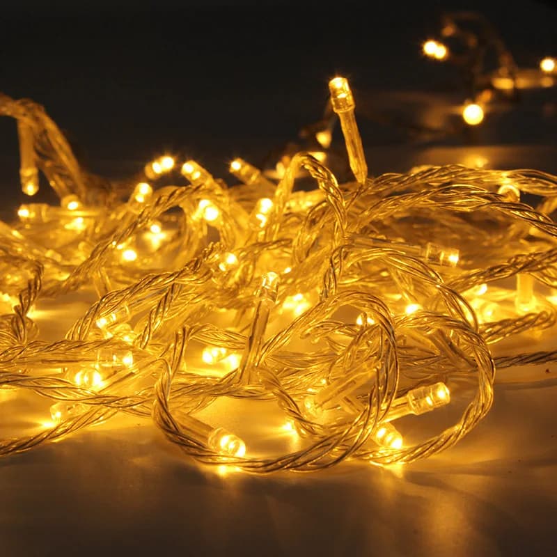 6M/3M/2M LED decorazione natalizia lanterna stringa decorazione luci decorazione di cerimonia nuziale festa albero di natale decorazioni per la casa ghirlanda USB