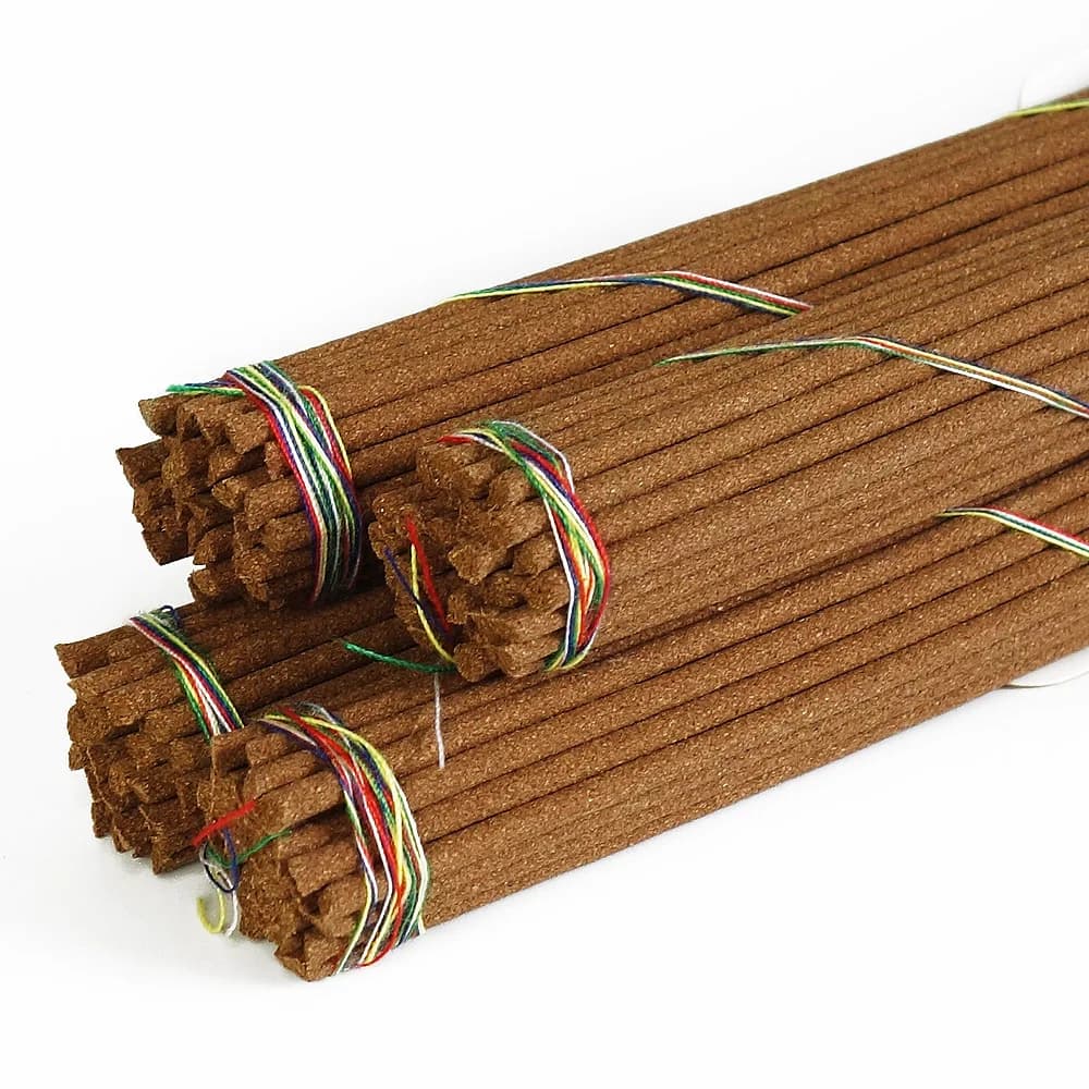 Bastoncini di incenso tibetano del monastero Labrang, incenso sanitario della medicina tibetana fatto a mano, aromaterapia per meditazione domestica