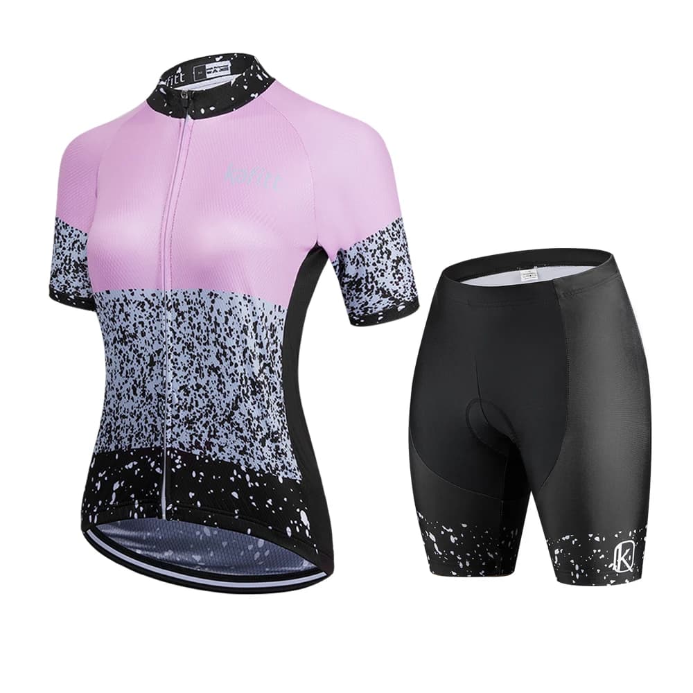 Kafitt Cycling Dress Summer Women's Clothing Brand Shorts and Top Women's Shirts Set of Two Pieces Large Road Bike Dress