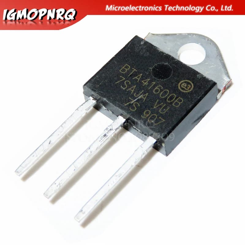5 pezzi BTA41-600B BTA41600B BTA41 Triac 40 Amp 600 Volt TO-3P nuovo originale BTA41-700B BTA41-800B BTA41-700 BTA41-800