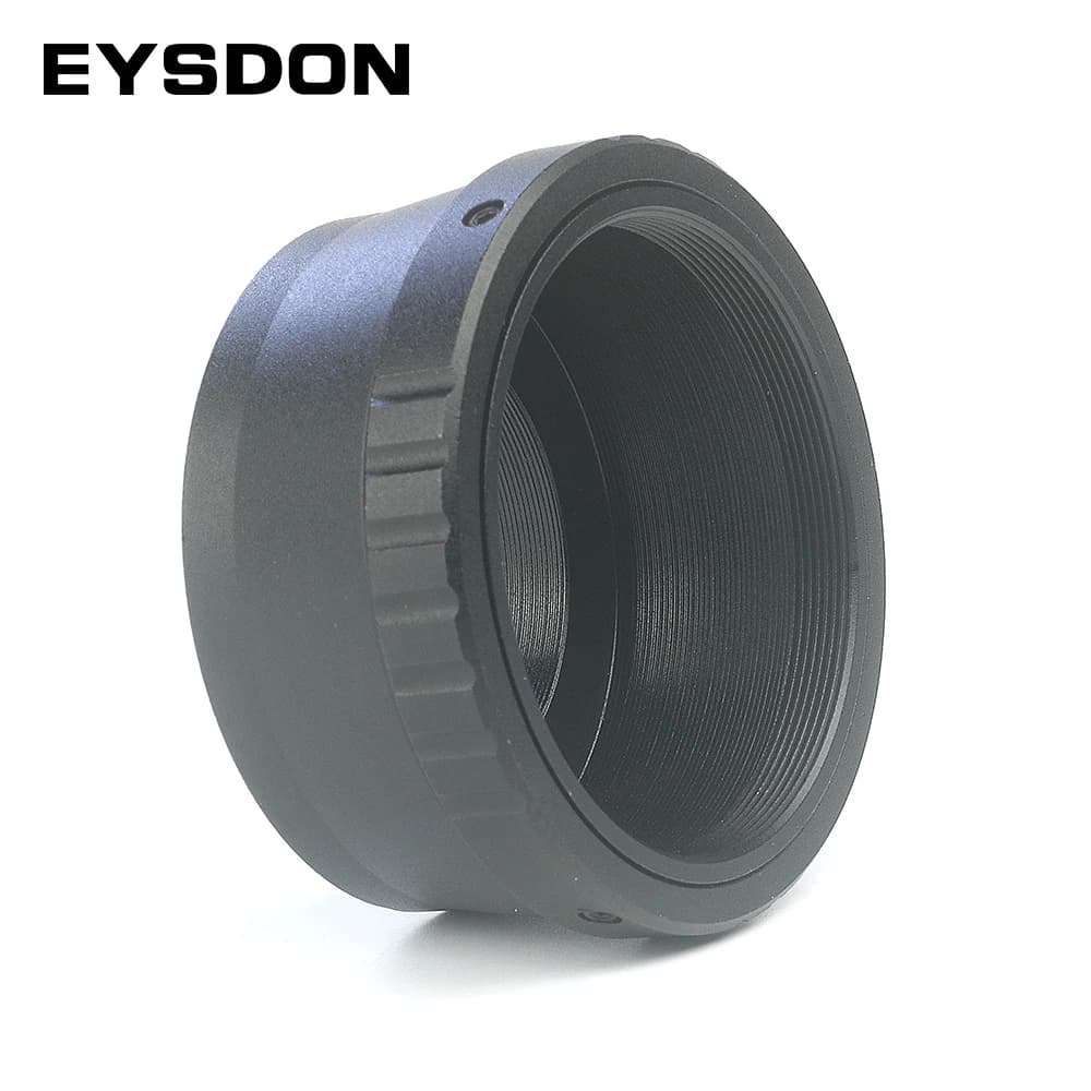 EYSDON Adattatore ad anello a T per fotocamera con attacco da M48 a M4/3 per fotografia telescopica Convertitore da giro a M4/3 montanti da M48x0,75