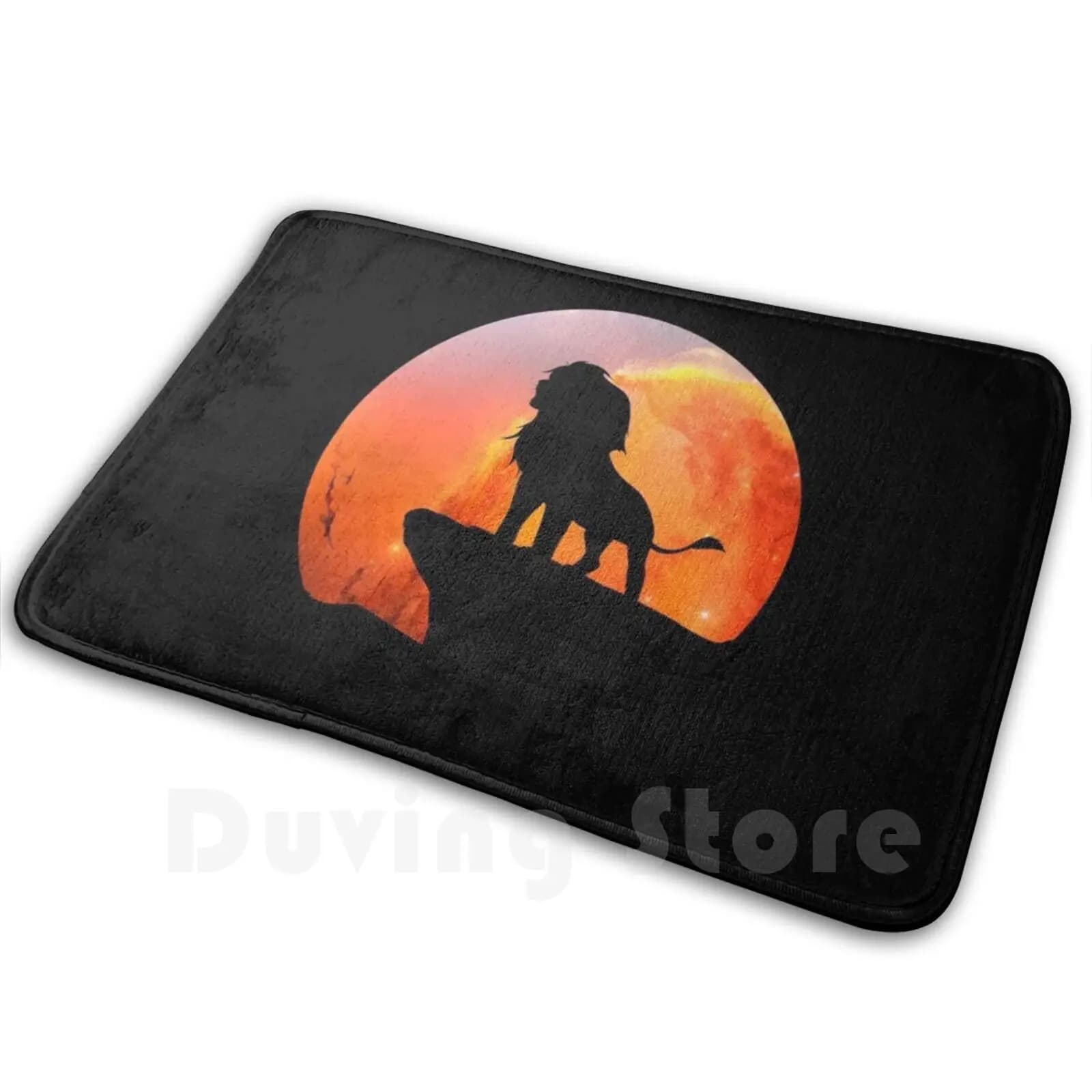 Il re Tappeto Tappetino Tappeto Cuscino Morbido Re Leone Animali Simba Nala Mufasa Gatto Cane Africa Natura Lionkings Leoni