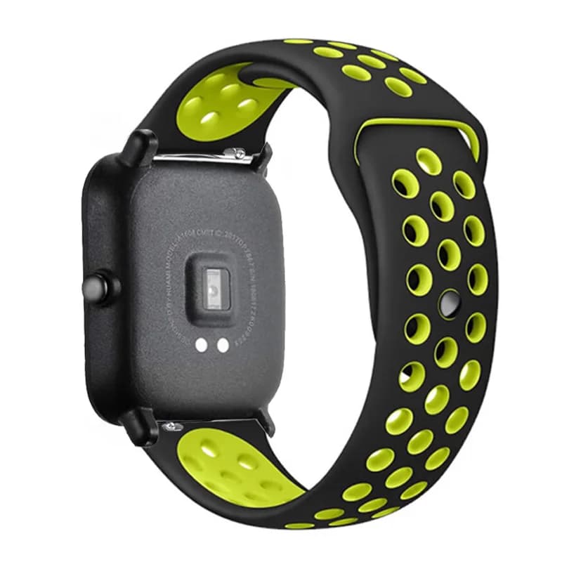 Cinturino in Silicone 20mm/22mm per Amazfit GTS/2/2e/GTS2 Mini/GTR 3/Pro 47mm/GTR2/2e/stratos 2/3 cinturino per orologio sportivo Amazfit bip strap