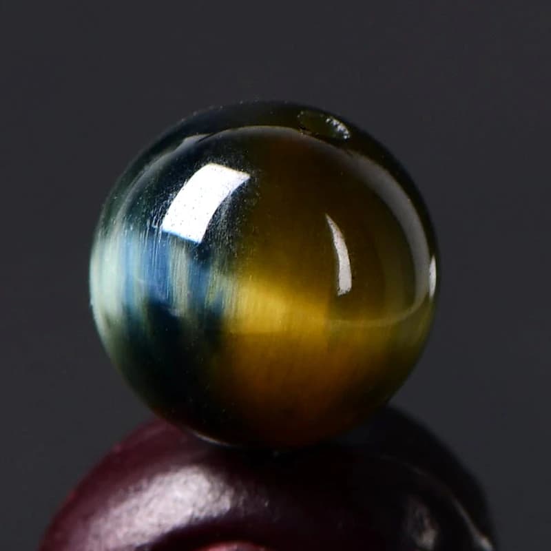 4A Natural Dream Tigerite Tiger Eye Stone Eagle Eye Single Bead DIY Beads Jewelry Making