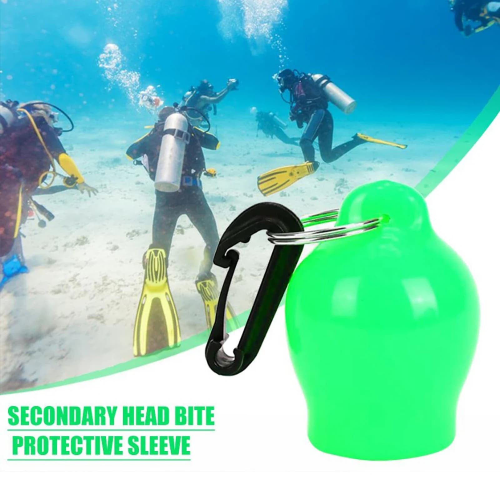 Steering wheel cover Protective hood Scuba diving polo support Snorkeling equipment Suction pipe accessories