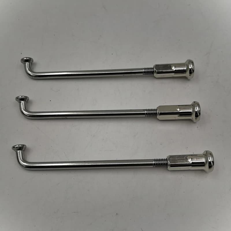 8 Diametro calibro 4,0 mm Materiale Raggi moto J-bend in acciaio inossidabile 304 Corpo tondo Diametro uguale Kit ruote moto