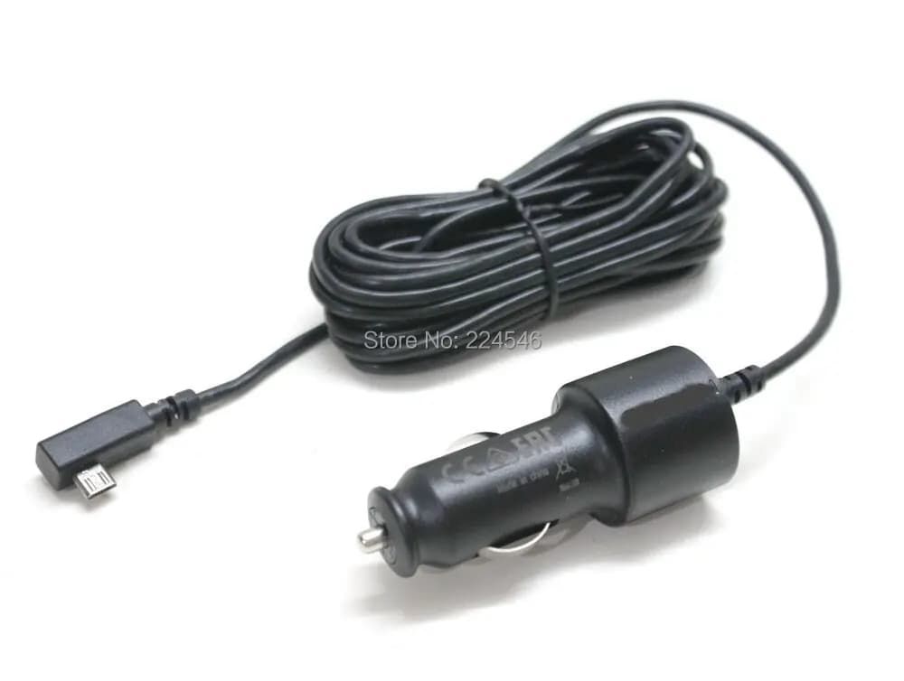 Car Charger Micro USB for Camera MINI DVR Garmin Dash cam 55 45 65W 66W