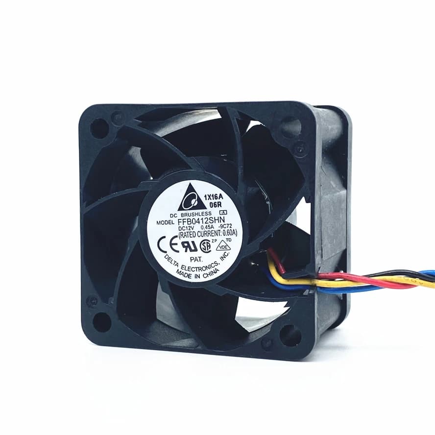 Delta FFB0412SHN 4028 40MM 40x40x28MM Ventola per server Ventola di raffreddamento di grande potenza 12V 0,45A con 4 pin