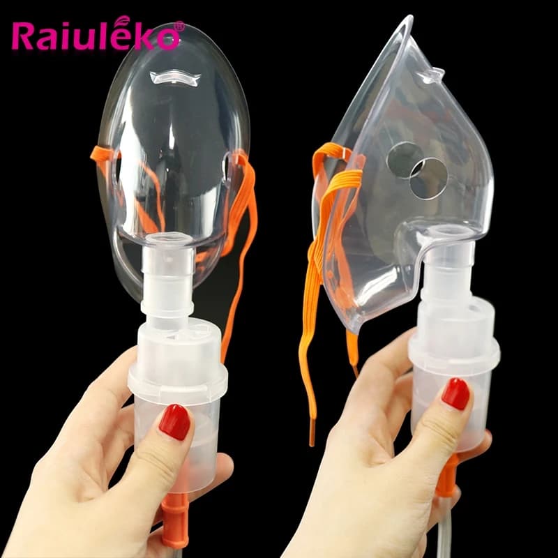 Set di inalatori filtri tazza per nebulizzatore medico maschera per atomizzazione per bambini adulti catetere accessori per medicinali assistenza sanitaria per inalazione
