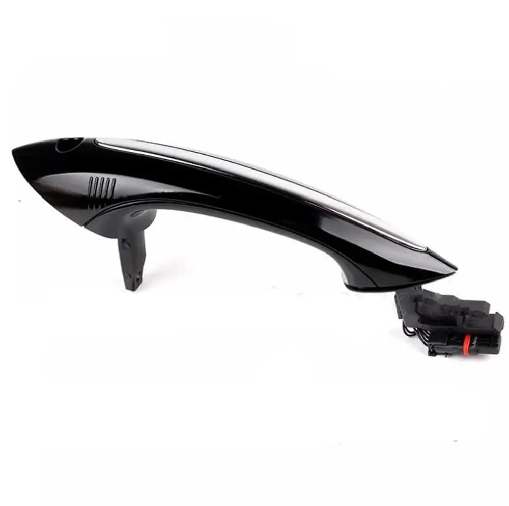 Maniglia per porta di accesso comfort esterno auto nera per BMW Serie 5 7 F01 F02 F06 F10 520d 520i 525d 528i 530d 530i