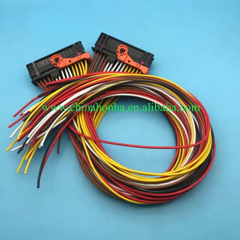 1/2/5/10 pcs guardia contro il furto allarme difensore antifurto connettore a 28 pin cablaggio copertura in gomma 1K0 937 702C