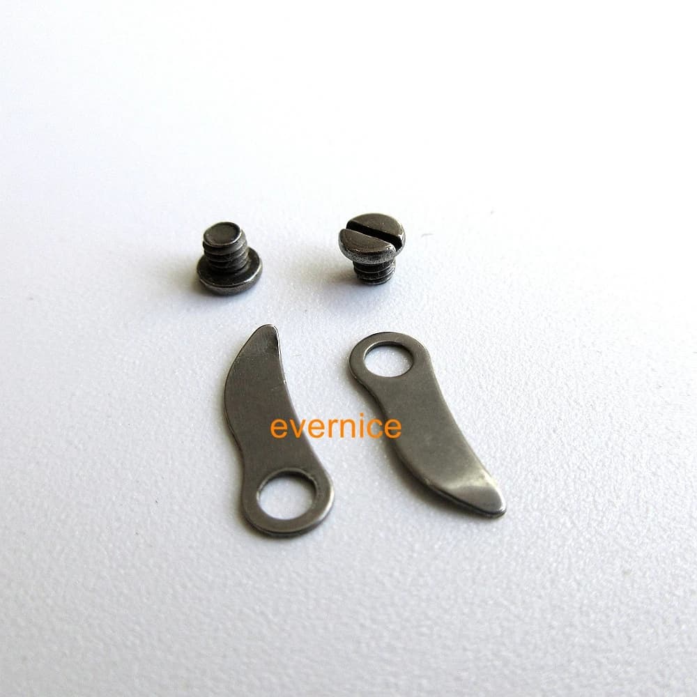 2 set di molle di tensione per gancio per navetta + vite # 8611+662 Per macchina da cucire Singer 29K