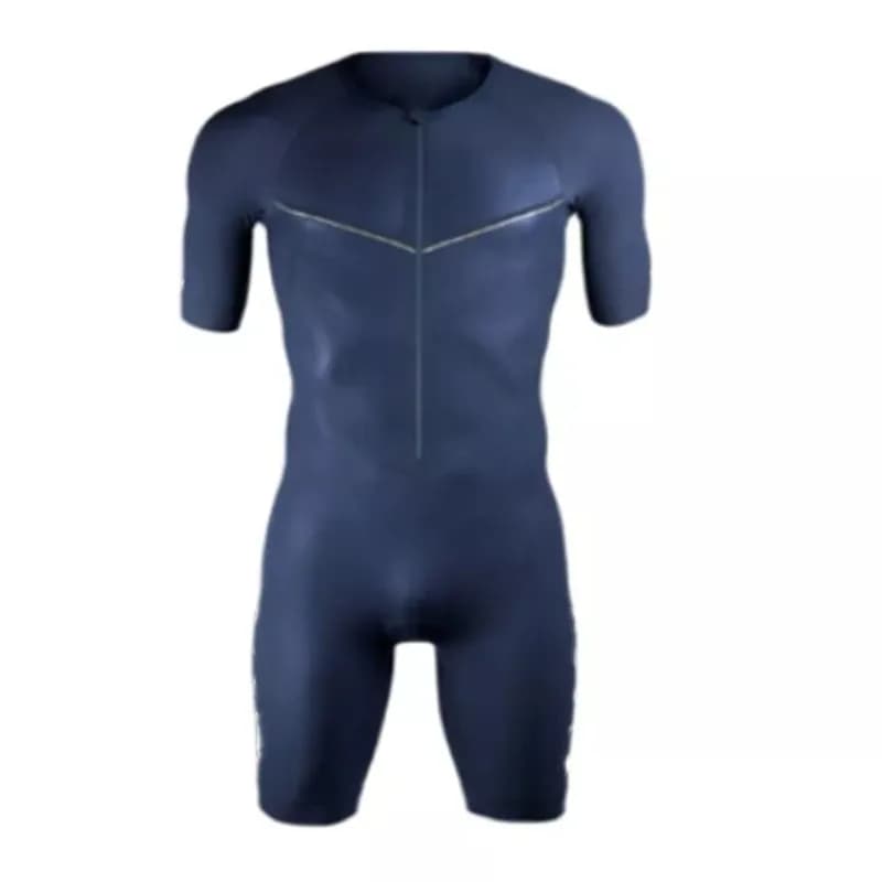 Men's Triathlon Suit 2021 Hot Sale Knit From Cycling Summer Short Sleeve Bike Jumpsuit Maillot Cycling Hombre Bike Clothing