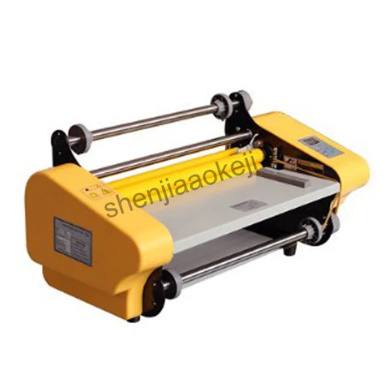 1PC DC-358 Macchina di laminazione automatica Controllo elettronico della temperatura Macchina di laminazione a doppio uso calda fredda 220V