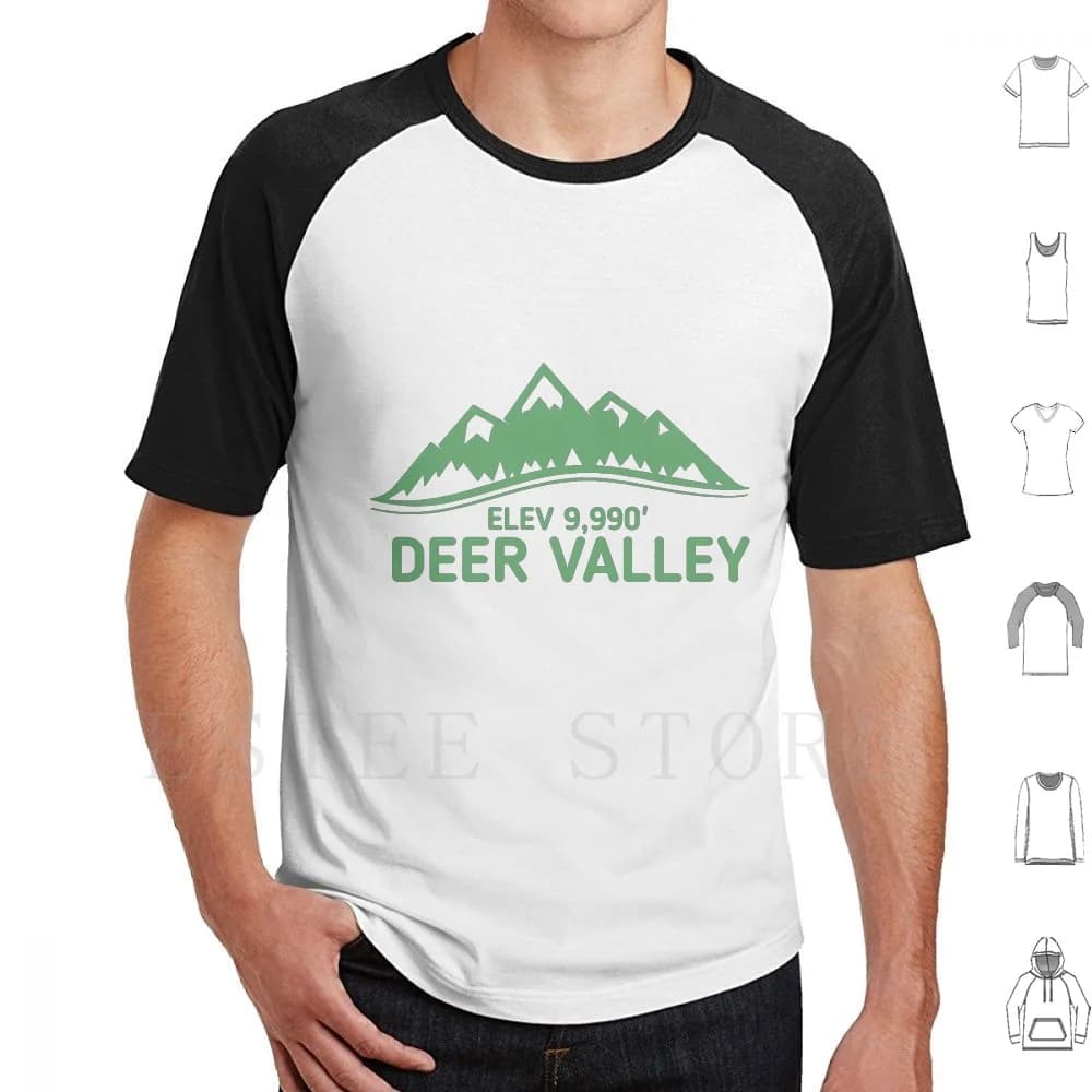 The Ski Resort Mountain T Shirt Print Cotton Ski Snowboard Snowboarding The Hiking Skiing Laptop Mountain Ski Resort Window