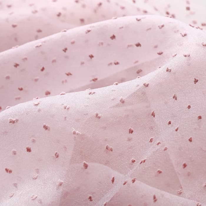 150cm Wide New Dot Embroidered Thin Tulle Lace Fabric Material Beautiful Fabric X1091