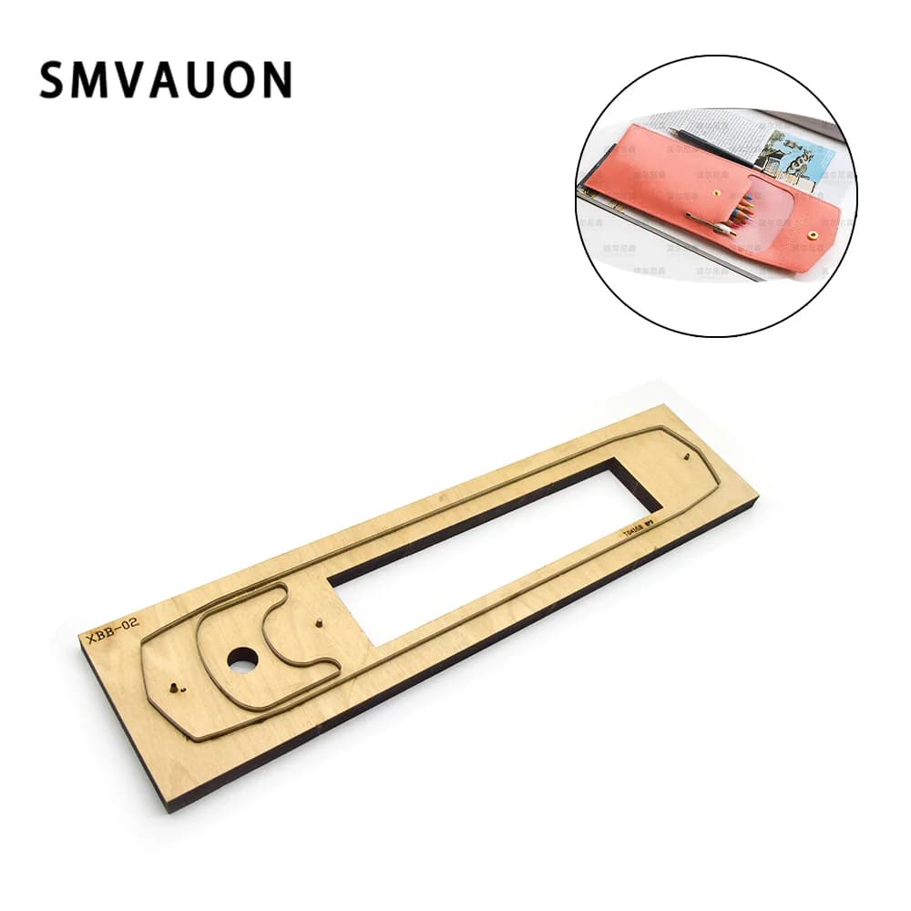 Astuccio per matite in pelle Cuuter Die Punching Tool stampi per il taglio del legno stampo Laser