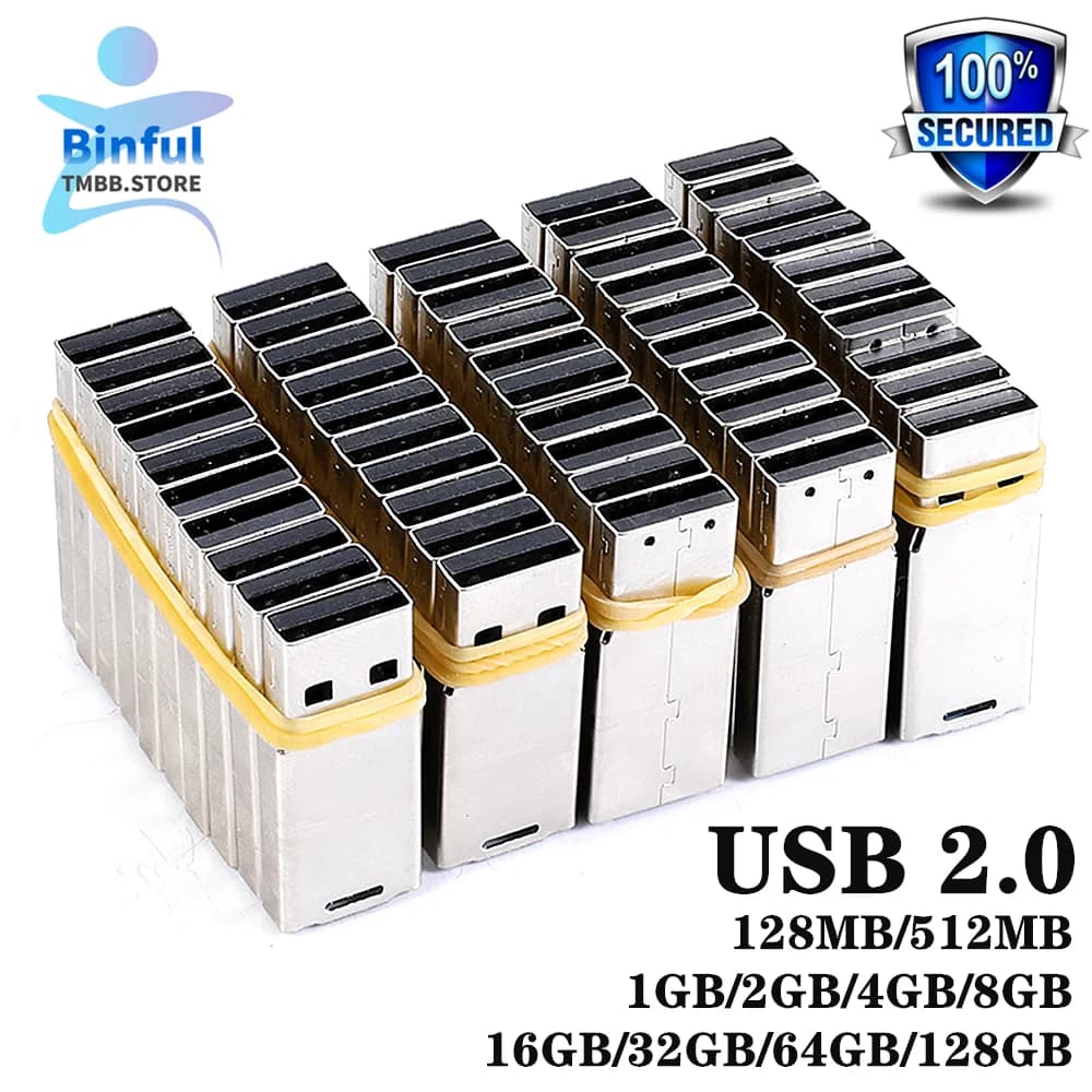 1PCS All'ingrosso UPD Chip USB 2.0 128M 512M 2G 4G 8G 16G 32G 64GB 128GB Pendrive Memory Disk Flash Breve Scheda Universale Udisk FAI DA TE