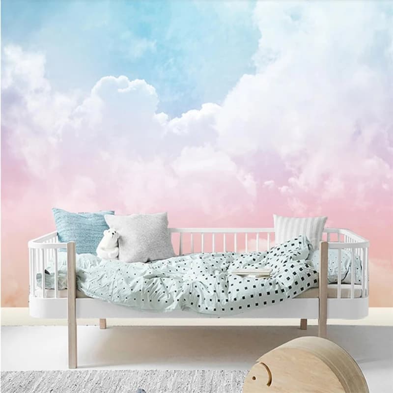 personalizzato moderno e minimalista murale colore nuvola soffitto rivestimento murale carta da parati per la camera dei bambini soggiorno camera da letto TV sfondo