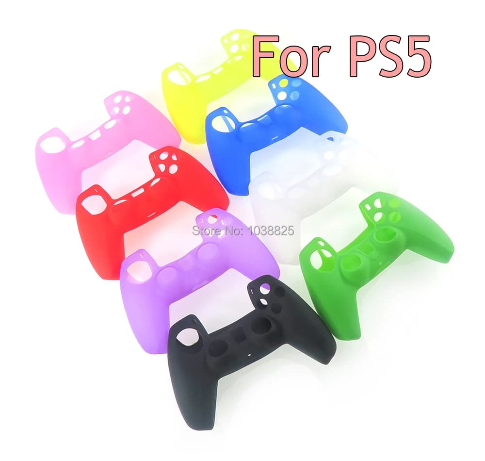 Accessori per PlayStation 5, Cover Antiscivolo per Controller PS5, Protezione in Silicone per Gamepad