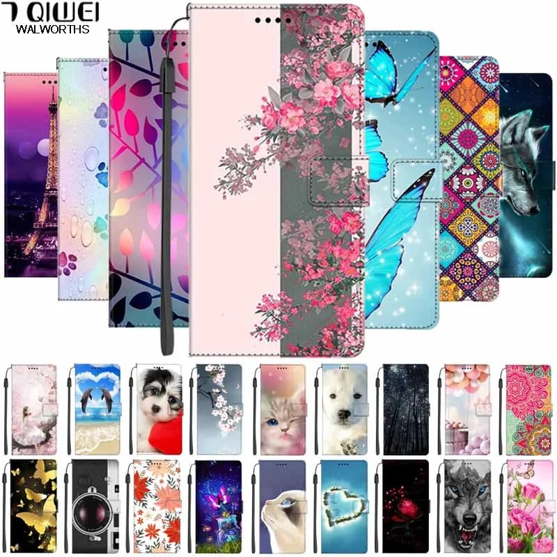 Flip Leather Case For Oppo Reno13 Reno 13 Cover Book Wallet Stand Funda for OPPO Reno 13 5G Cover With Lanyard Wallet Bag Reno13