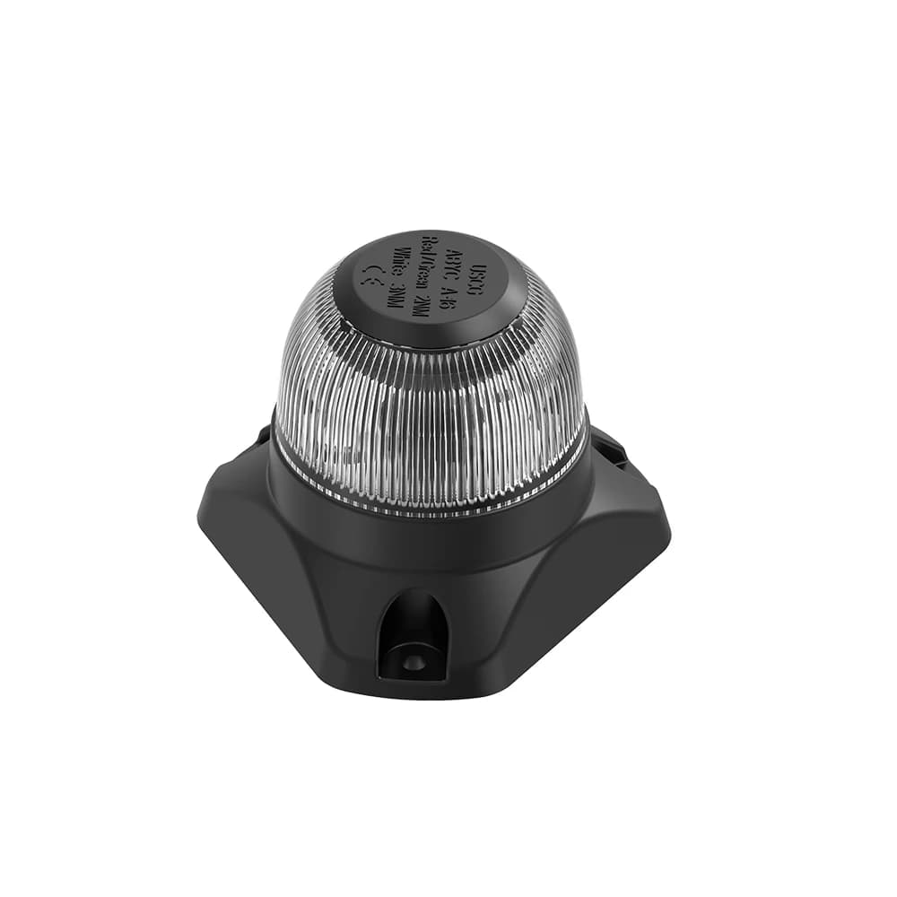 Luce di navigazione a LED bianca 360 gradi bianco rosso verde visibilità 2 miglia nautiche per ancoraggio lampada a tutto tondo accessori per barche Marine