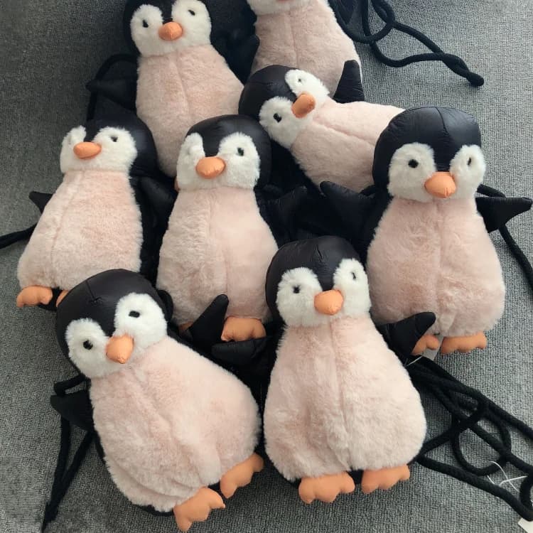 Penguin shape bag cartoon female cute bag children shoulder bag children bag small crossbody cute mini bag
