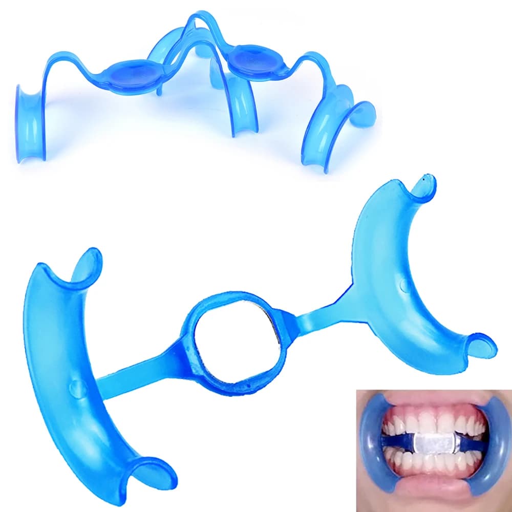 10 pz Tipo M Bocca Apri Guancia Divaricatore Sbiancamento Dei Denti Strumenti Dentali Dentista Materiale Strumento di Odontoiatria