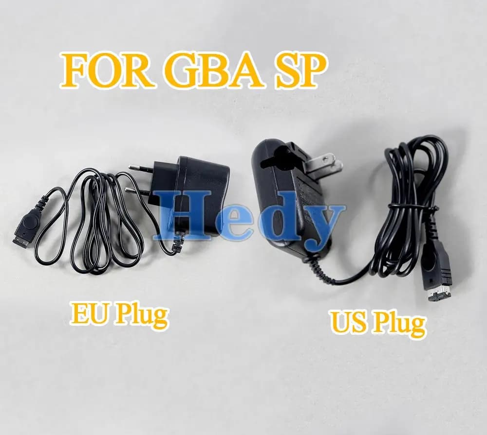 60pcs For GBA SP Console Home Wall Travel Charger AC Adapter For Nintendo DS Gameboy Advance US EU plug Power Recharger