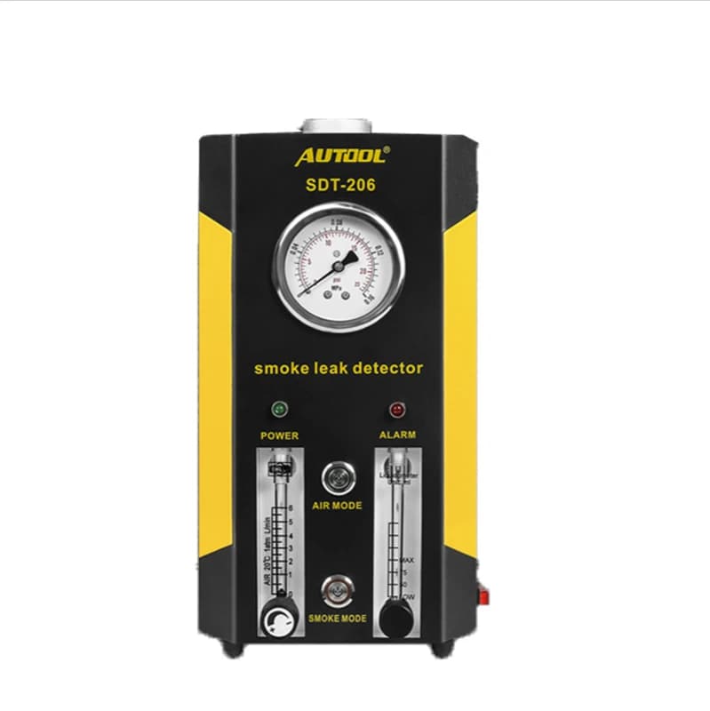 SDT-206 Rilevatore di fumo per auto Rilevatore di perdite di carburante automatico Tester diagnostico di perdite Localizzatore di perdite di gas della macchina