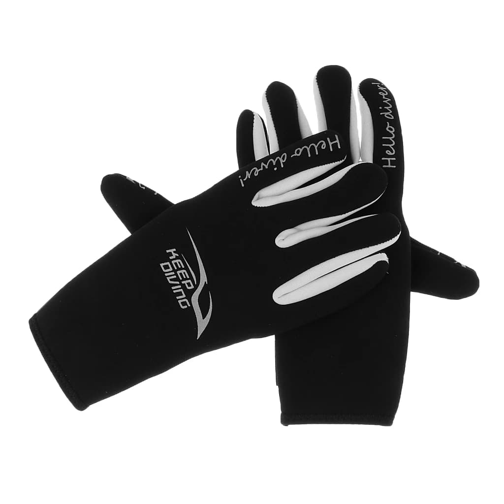 1 pair printed 3mm neoprene anti-slip hot scratch diving gloves adult scuba snorkeling gloves M/L/XL snorkeling