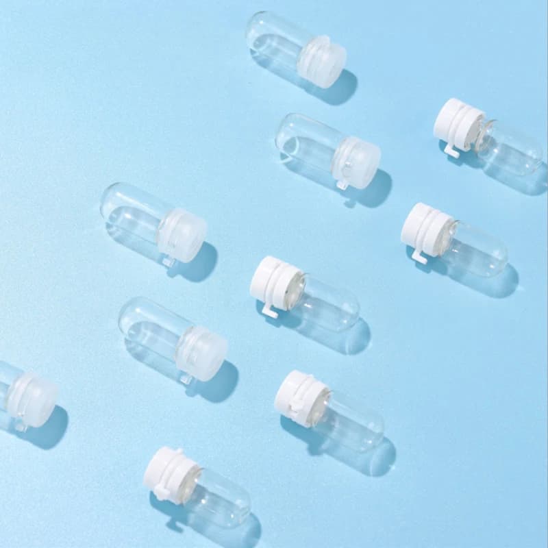 30pcs 2ml Contenitori Cosmetici Vuoti di Vetro Contenitore Cosmetico Vaso di Accessori Pocket Bottiglia di Profumo di Olio Essenziale
