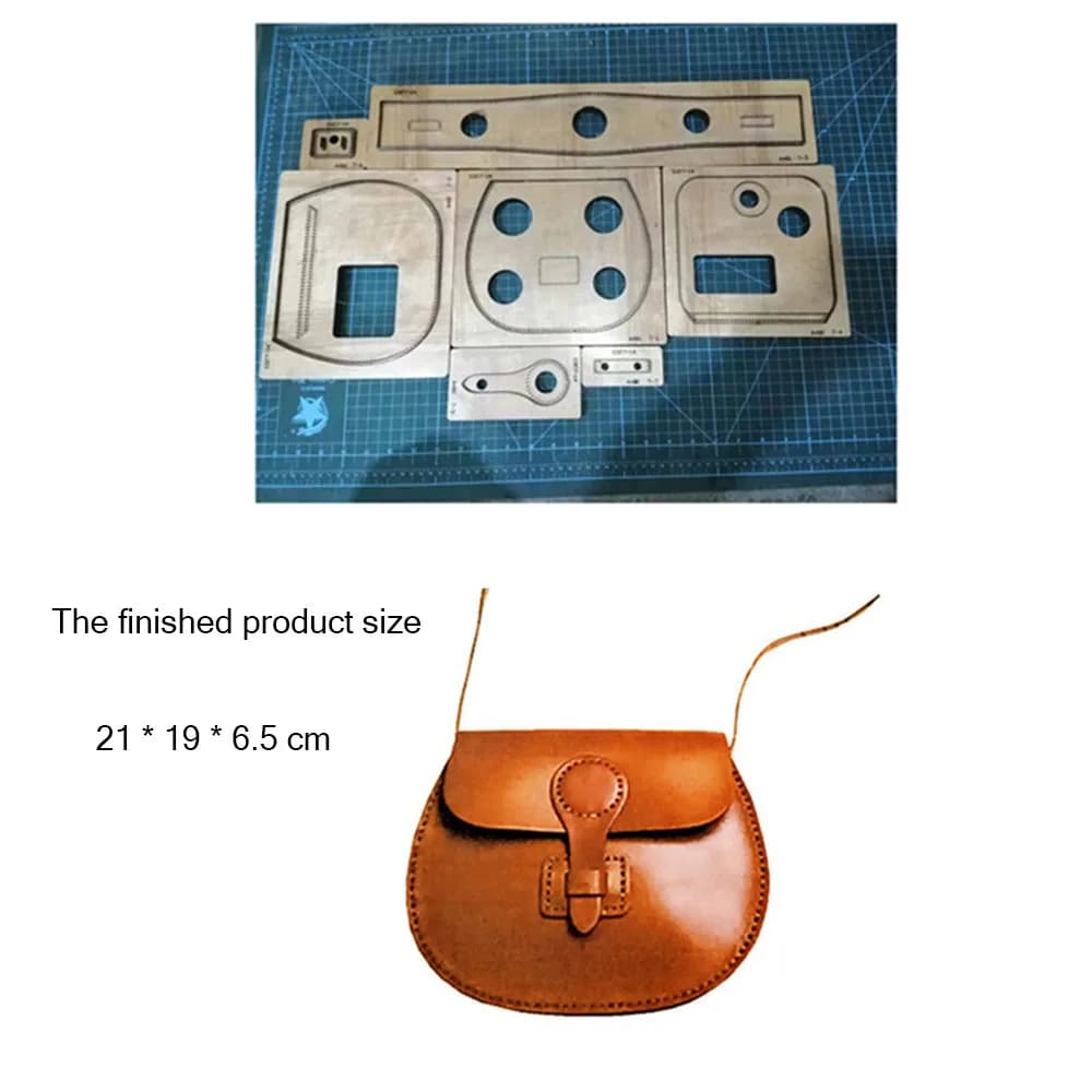 Shoulder bag, wood die cutting machine for cutting machine, knife die cutting machine, leather punching machine, leather die cutting machine