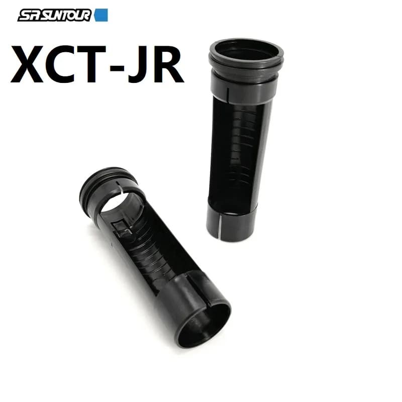 Parti di riparazione forcella anteriore con manicotto scorrevole originale Suntour Forcella XCT-JR Tubo guida rivestito in plastica FEE475