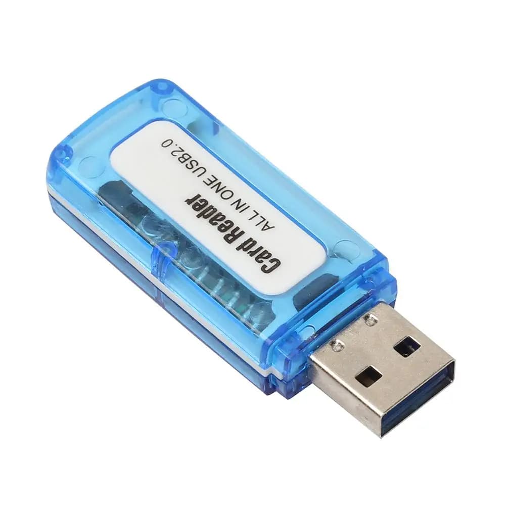 1Pc USB 2 0 4 in 1 lettore di schede multiple di memoria per scheda M2 SD SDHC DV TF 480 Mbps