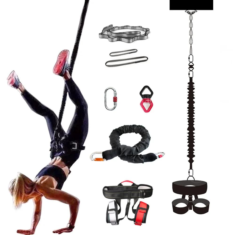 New Gravity Bungee Fitness Dance Training Trainer Gym Equipment Resistance Training Exercise Bike Yoga Cable Aircraft