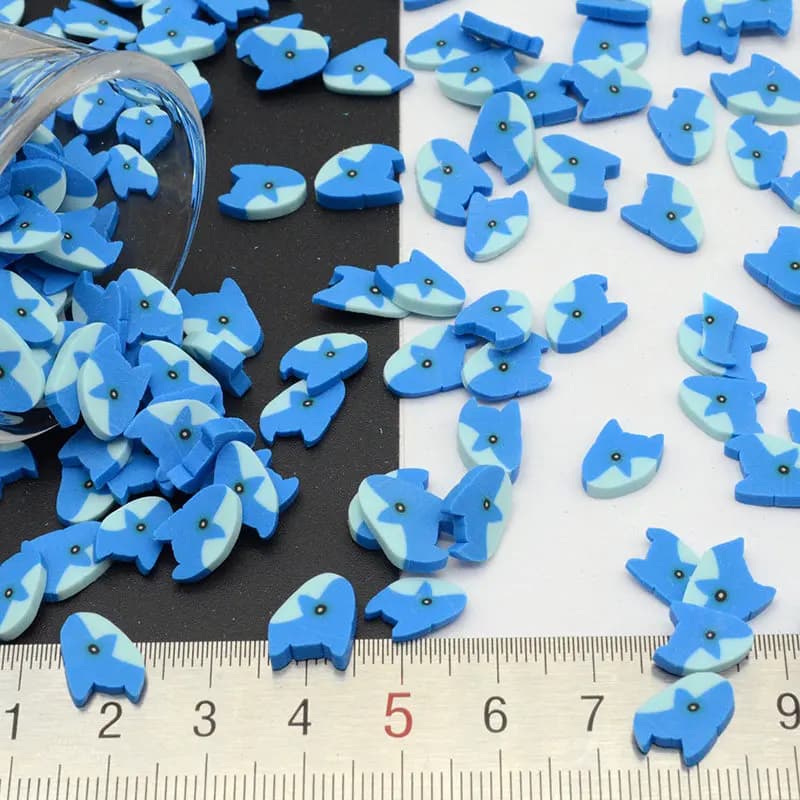 100 g/lotto Del Polimero Shark Spruzza Bella coriandoli per Artigianato Fare, FAI DA TE