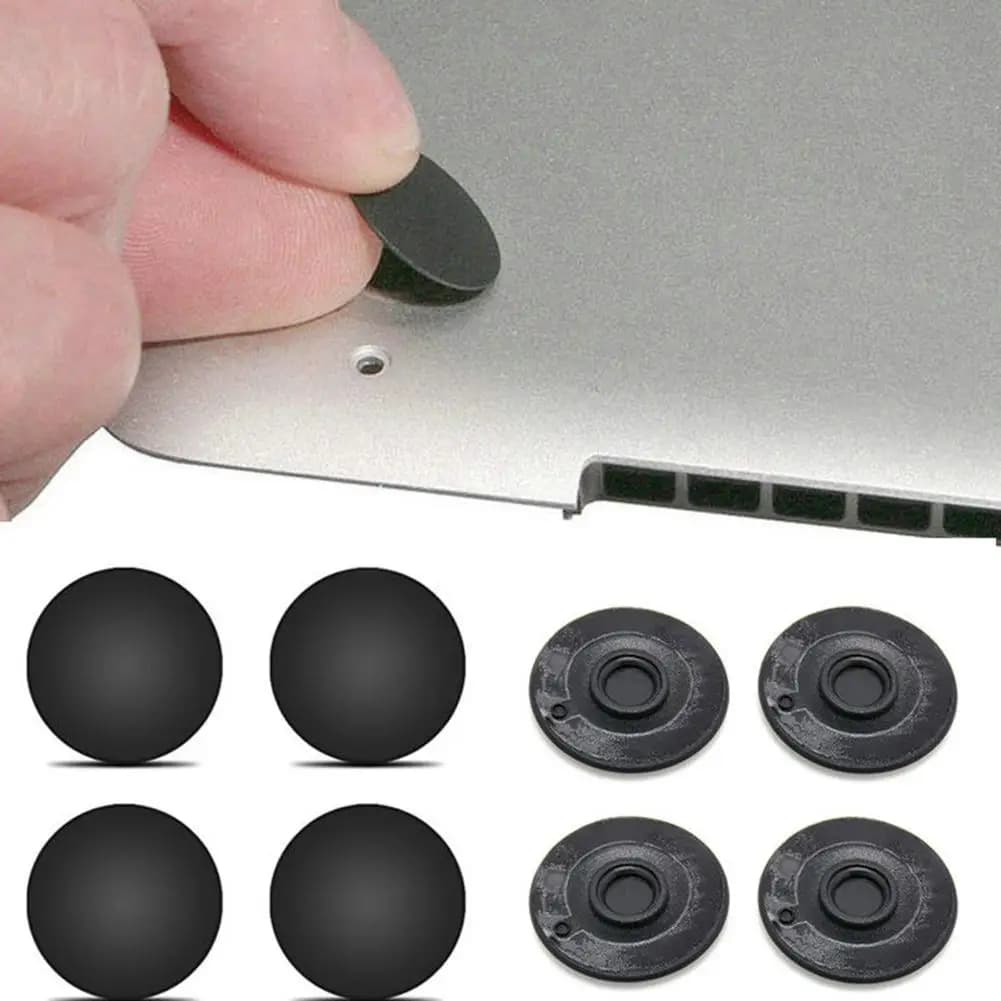 Nuovo 4 pezzi 13 "15" 17 "custodia inferiore piedini in gomma per Laptop macbook Pro A1278 A1286 A1297 Laptop universale 13 15 17 pollici