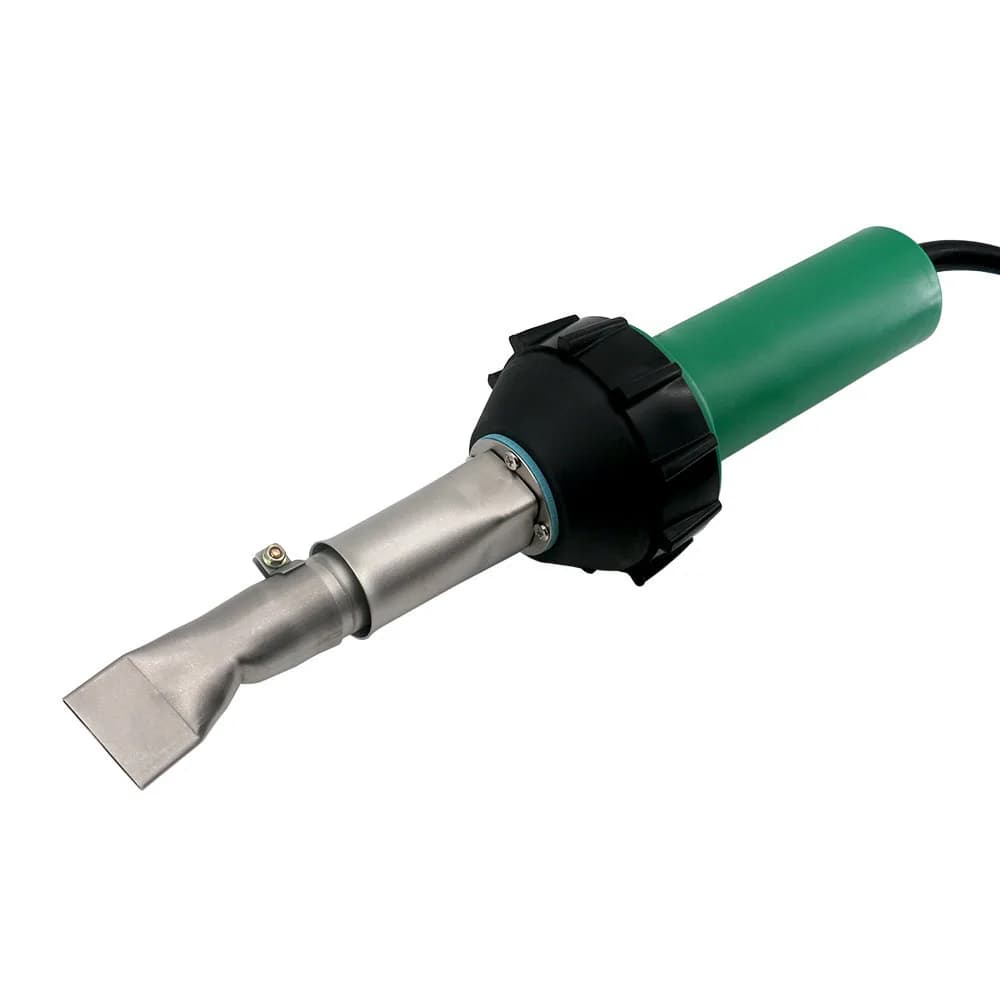 Kit saldatore di plastica professionale con pistola termica da 1600 W con ugello di saldatura piatto da 40 mm Set di torcia ad aria calda per coperture in PVC/PE/PP/PVDF