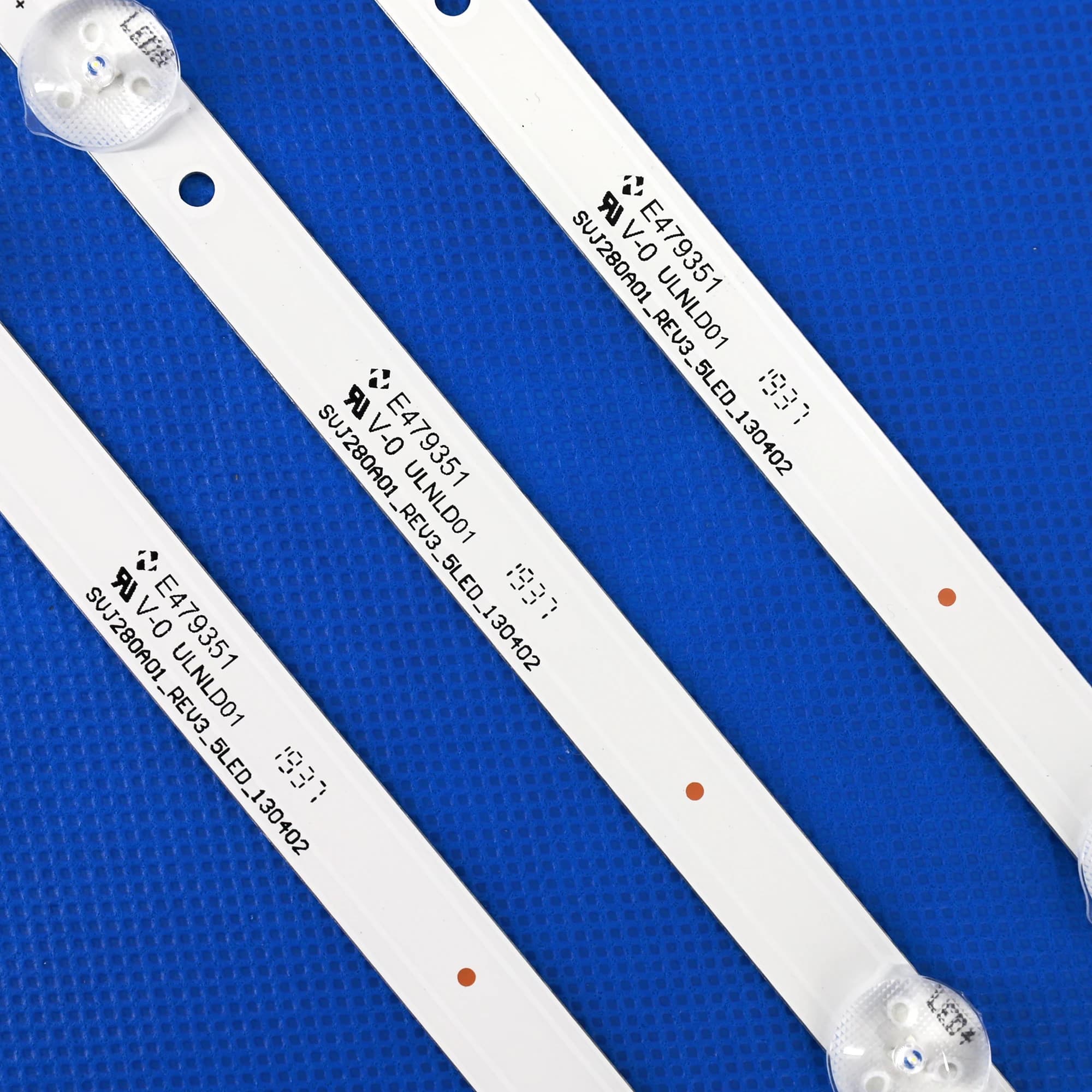 kit 530mm LED Backlight strip SVJ280A01 REV3 5LED 130402 For Proline 28 inch TV PAINEL M280X13 E1 H L2830HD