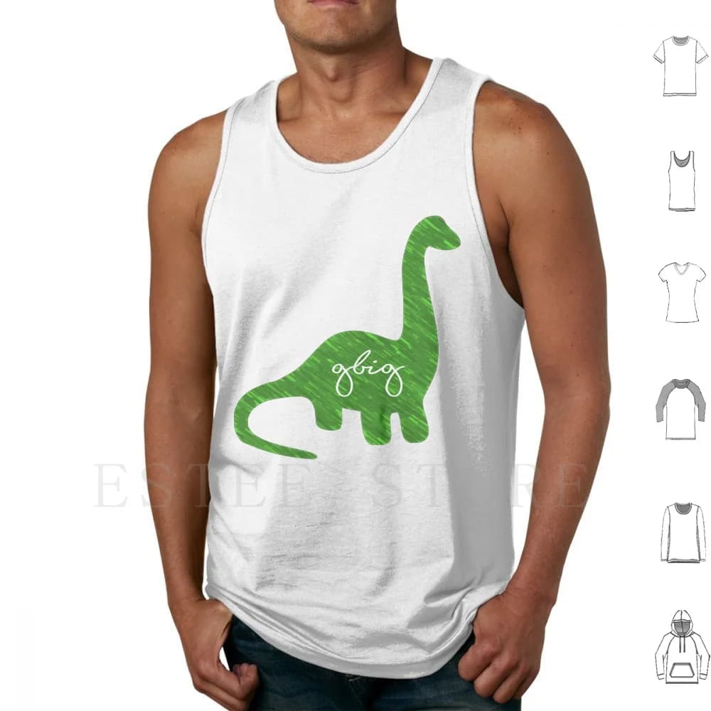 Gbig Dinosaur Tank Tops Vest Greek Life Big Little Ideas Rush Sorority Matching Gbig Glittle Fraternity Frat Tank